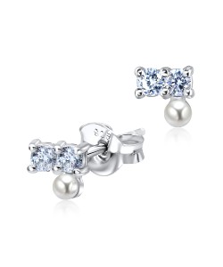 CZ Stud Earrings STS-3207